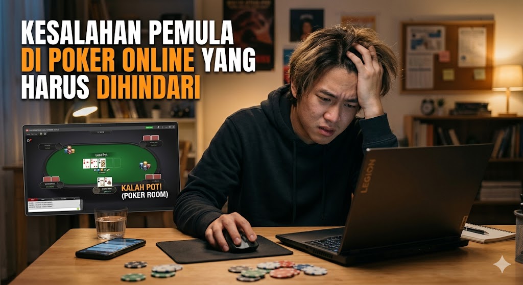 You are currently viewing Kesalahan Pemula di Poker Online yang Harus Dihindari